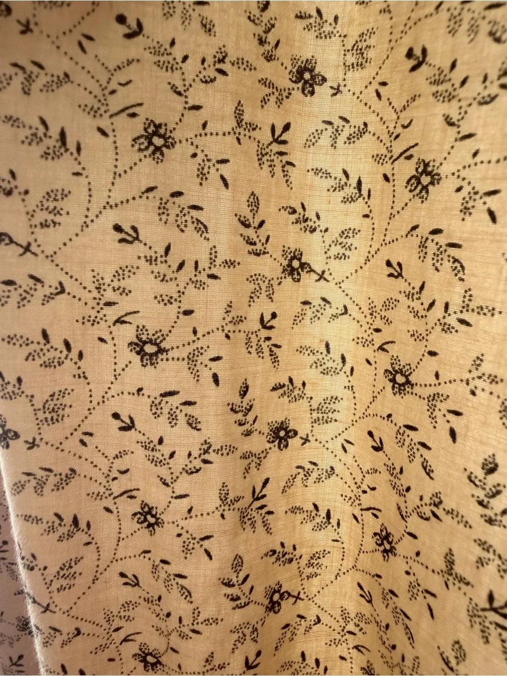 Kettle grove country curtains w/attached appliqué crow &star valance 40x84 tan
